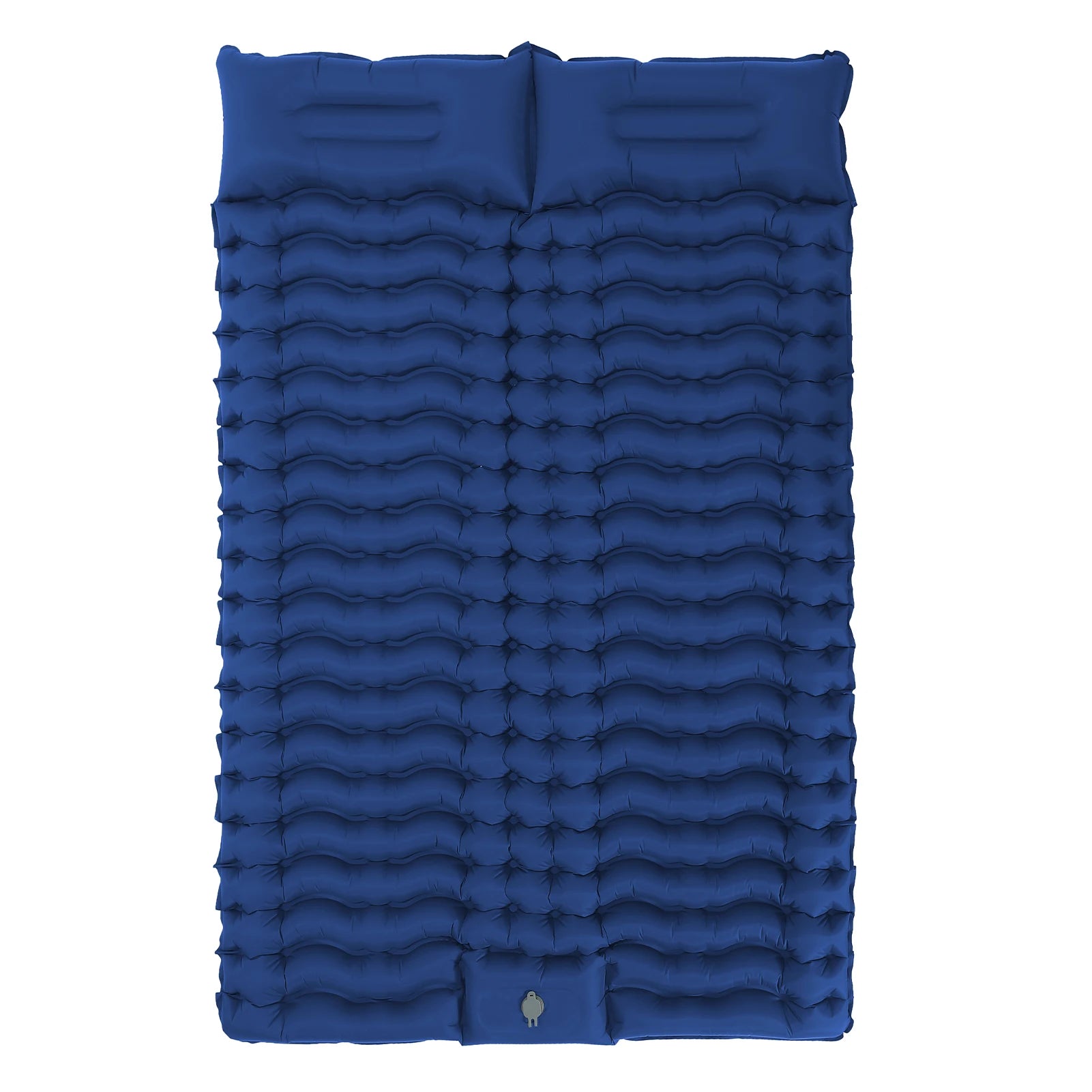 Tomshoo Camping Sleeping Pad 79in &ndash; Built-in Inflator Pump Blue