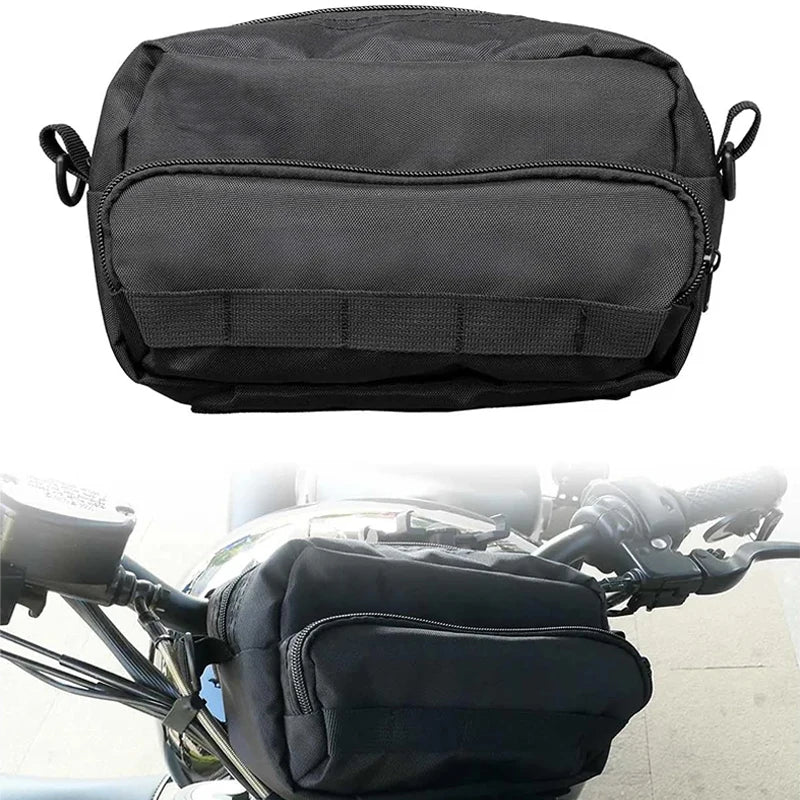 Motorcycle Front Storage Bag &ndash; Universal Fit for Yamaha Models black