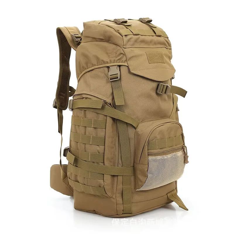 60L Military Backpack &ndash; Molle System For Attachments