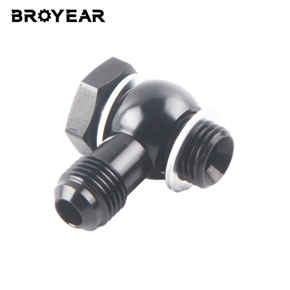 6063 T6 Billet Aluminum Hydraulic Clutch Banjo Fitting M12-M18 by InterCyprus Trading Ltd