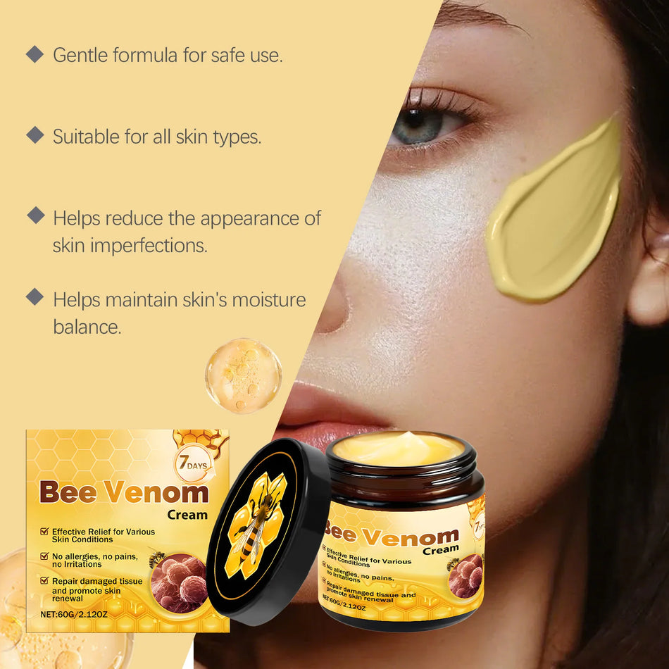 Krem naprawczy z jadem pszczelim łagodzący kwas salicylowy 60g