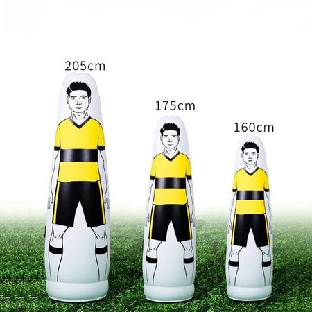 Soccer Inflatable Wall Training Dummy &ndash; Ideal Free Kick Training Aid