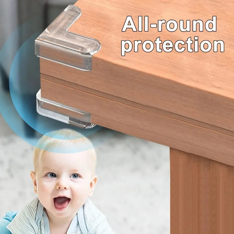 Transparent Baby Safety Silicone Corner Protectors