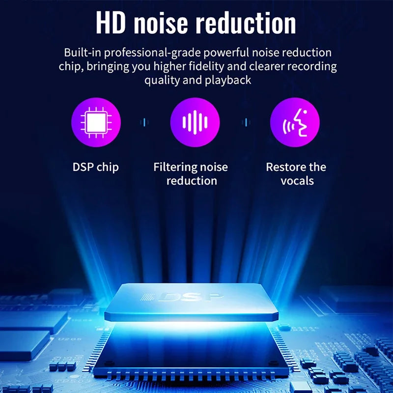 Luxuglow 64GB Mini Voice Recorder &ndash; HD Noise Reduction