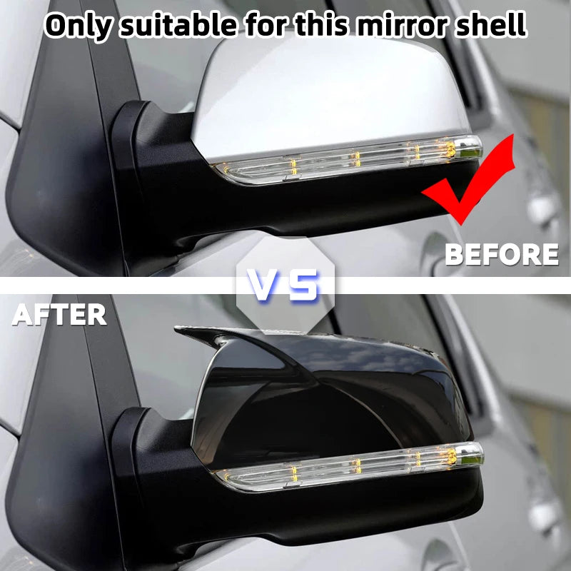 Mercedes A Class šoninio veidrodžio dangteliai juodi W169 W245