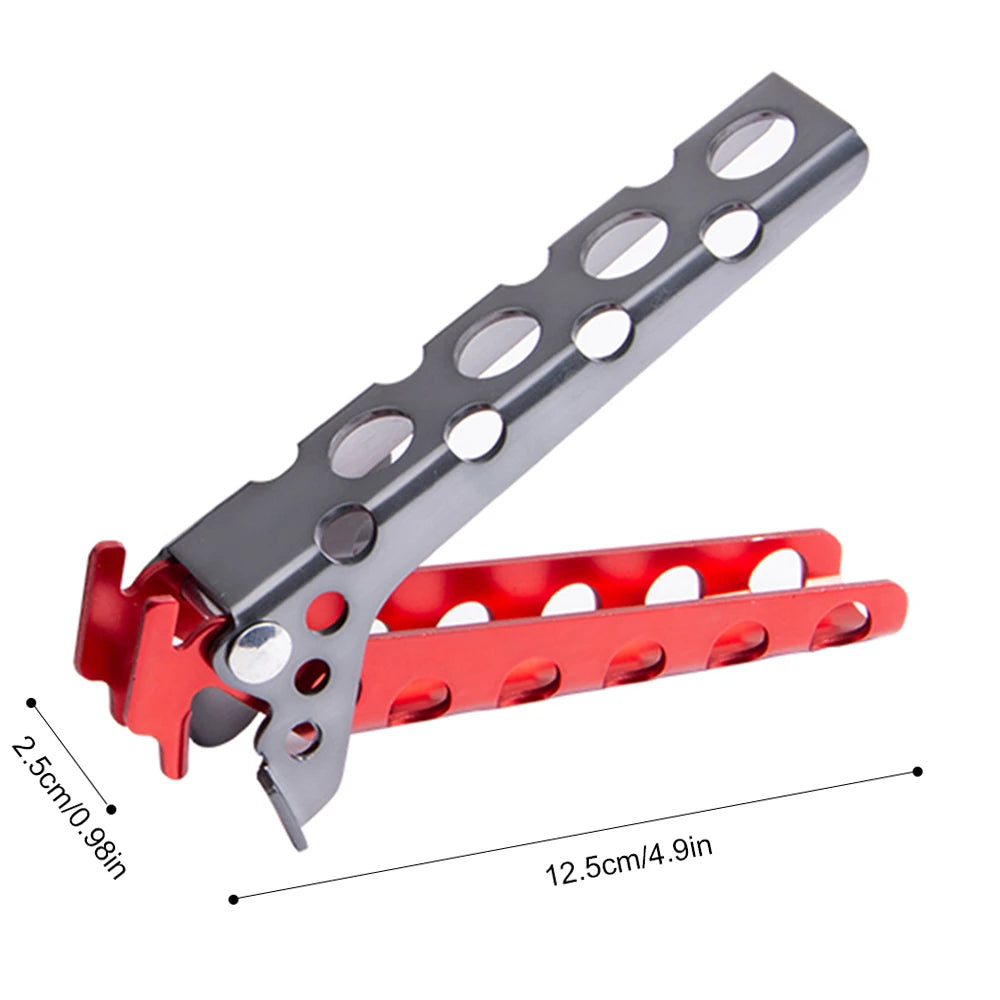 Aluminum Pot Clamp Handler &ndash; Heat Safe Gripping For Camping