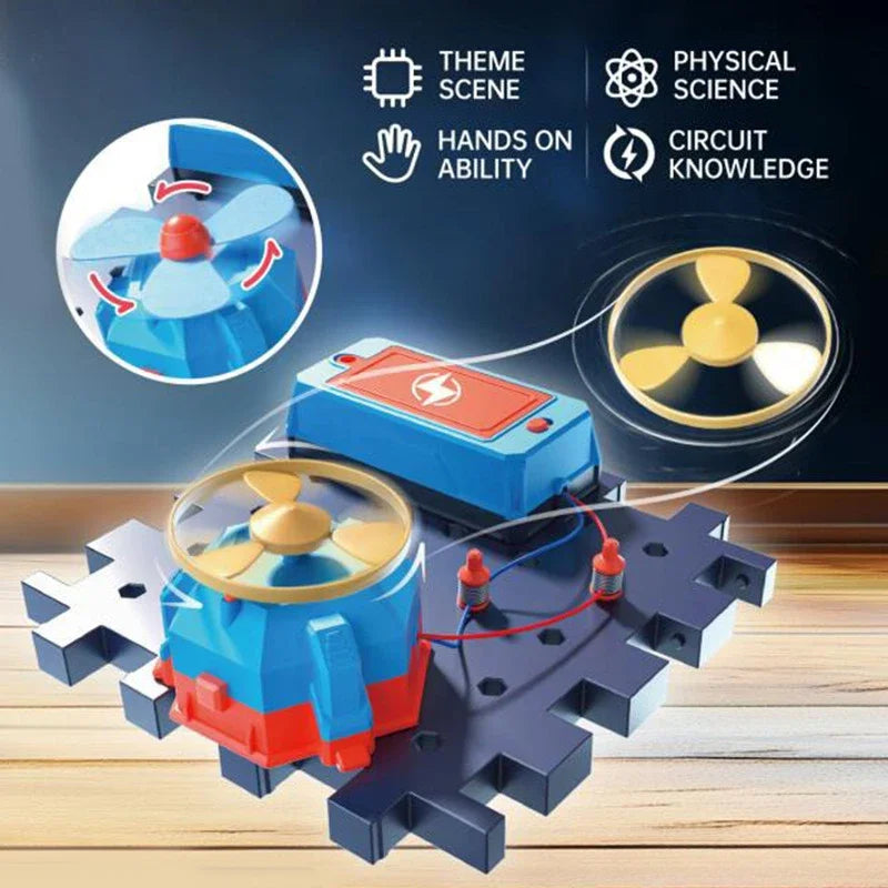 DIY Electronic Blocks Kit &ndash; Hands-On Learning for Kids Science Kit A02