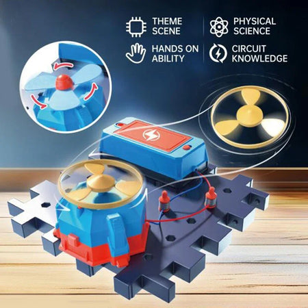 DIY Electronic Blocks Kit &ndash; Hands-On Learning for Kids Science Kit A02