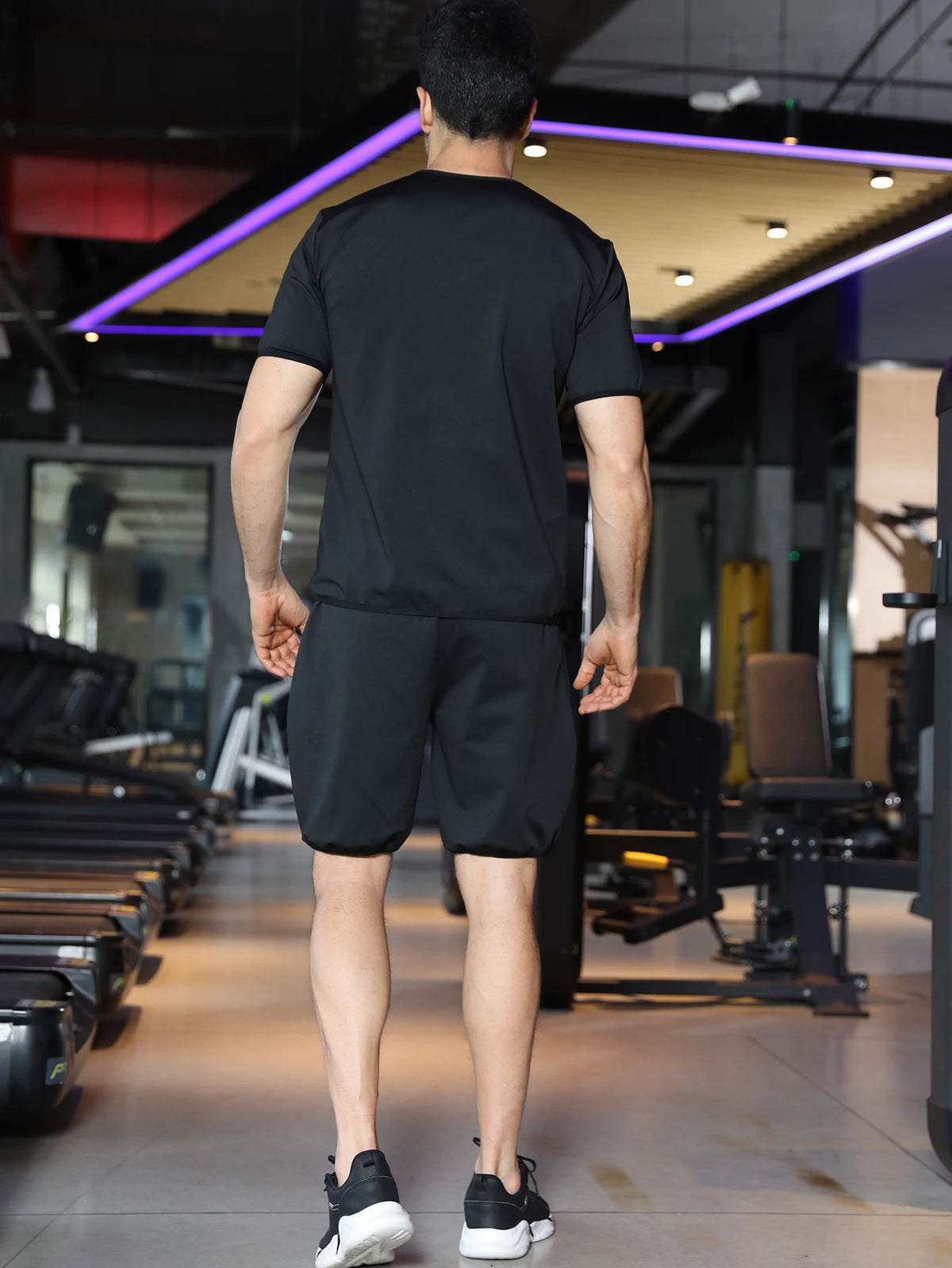 2Pc Men's Sauna Suit - Sweat Boost For Weight Loss