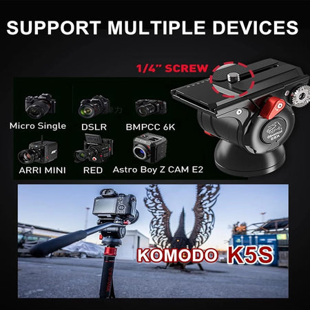 IFootage Cobra 3 Strike Monopod C180F-P &ndash; Spirit Level