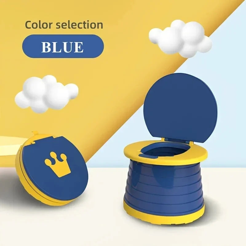 2-in-1 Foldable Travel Toilet for Children - Portable &amp; Convenient