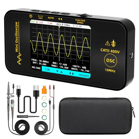 BSIDE OT3 Handheld Digital Oscilloscope &ndash; Portable 10MHz Automotive Tester OT3 (Standard)
