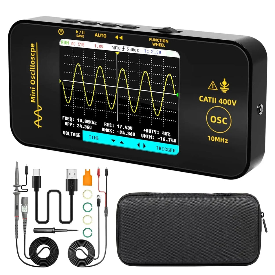 BSIDE OT3 Handheld Digital Oscilloscope &ndash; Portable 10MHz Automotive Tester OT3 (Standard)
