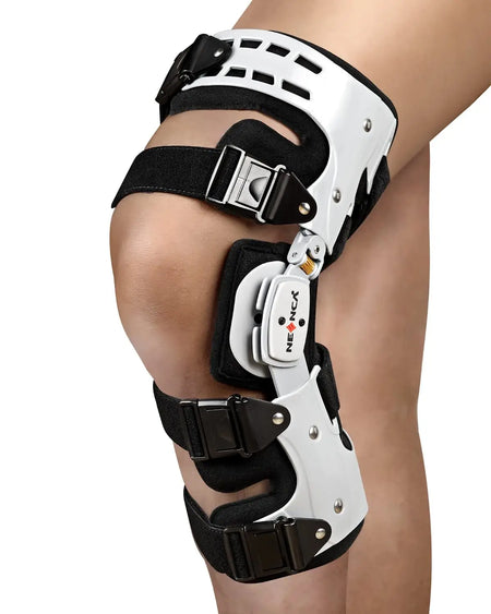 NEENCA OA Unloader Knee Brace Support for Arthritis Pain Osteoarthritis Cartilage Defect Repair Avascular Necrosis Left leg