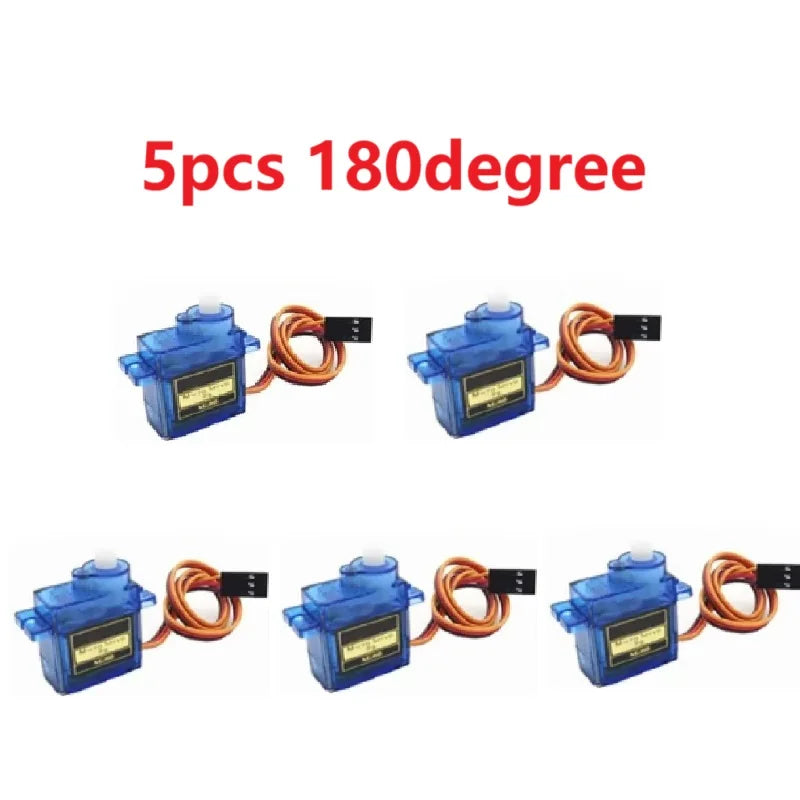 SG90 Servo Motor Micro 9g &ndash; Exceptional Precision for RC Projects 5Pcs 180 Degree