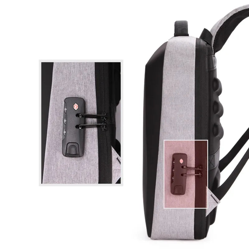 Men's Anti-Theft Backpack &ndash; High-Capacity Travel USB Charger