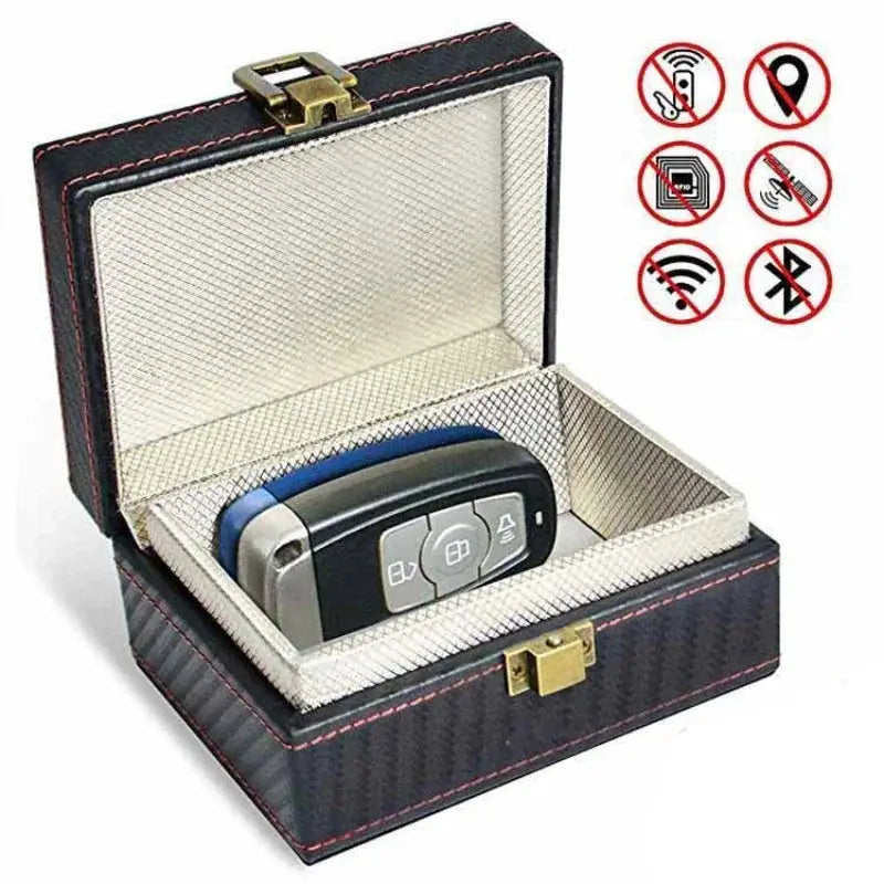 Faraday Signal Blocker Box For Mobile Phones And Car Keys by InterCyprus Trading Ltd