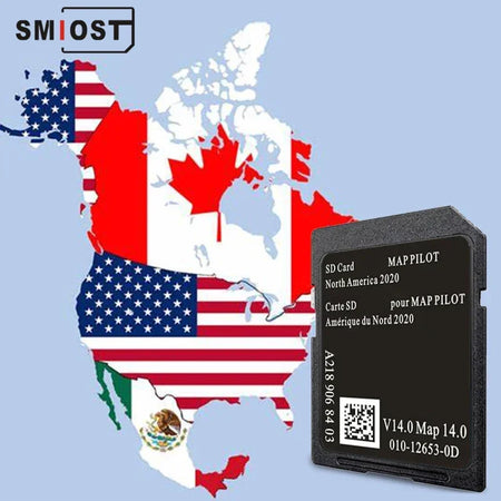 SMIOST Mercedes GLA CLS 32GB SD Card &ndash; North Am Maps V14 CHINA / A2189068403 no USB