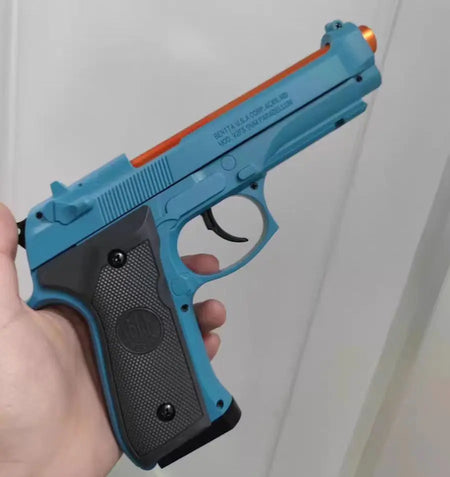 Continuous Shooting M9A3 Airsoft Pistol Shell Eject Empty Hanging Launcher Toy Gun Christmas Gift For Boys Adults