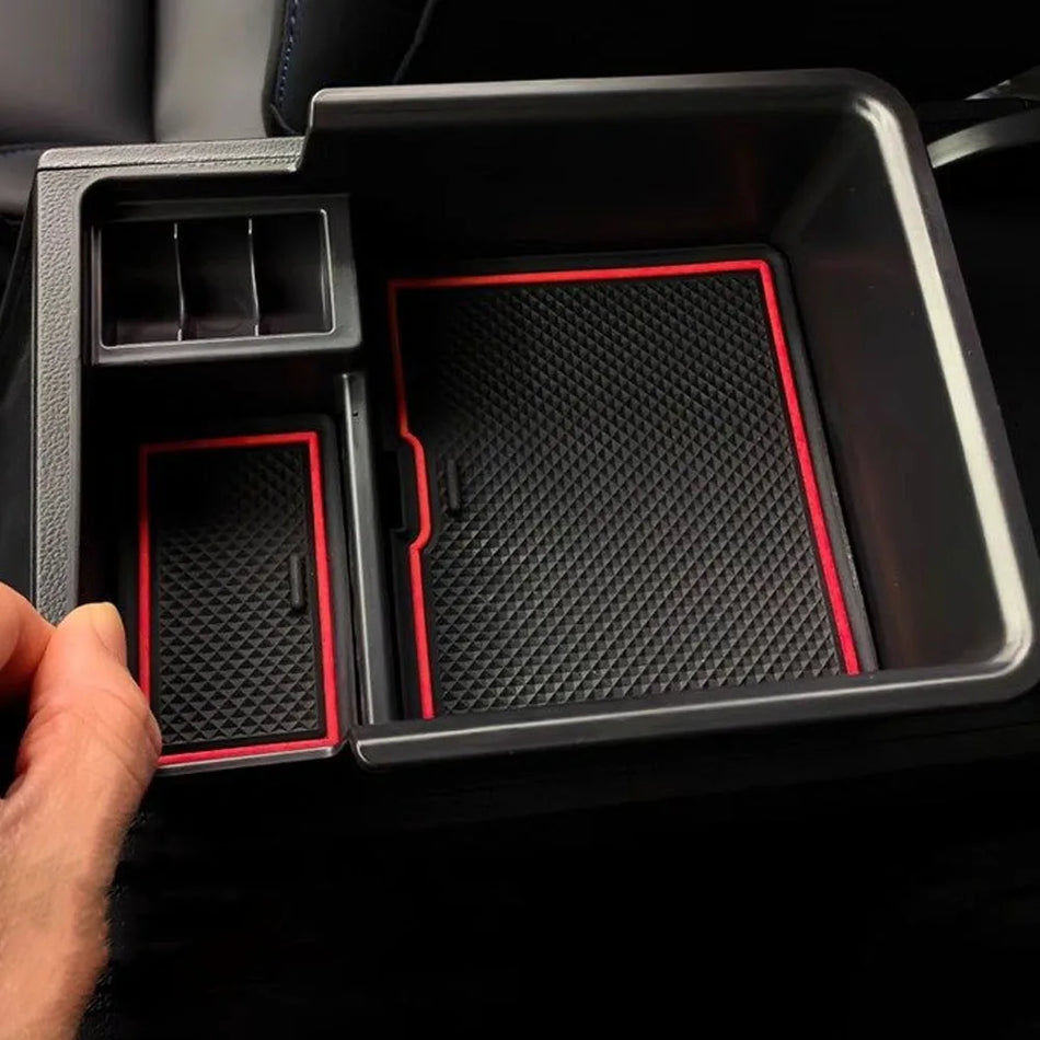 MG 4 MG4 Armrest Storage Box, Center Console Organizer in ABS Plastic