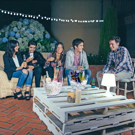 Transparent Ice Cube Storage Bucket &ndash; Chill Keeper