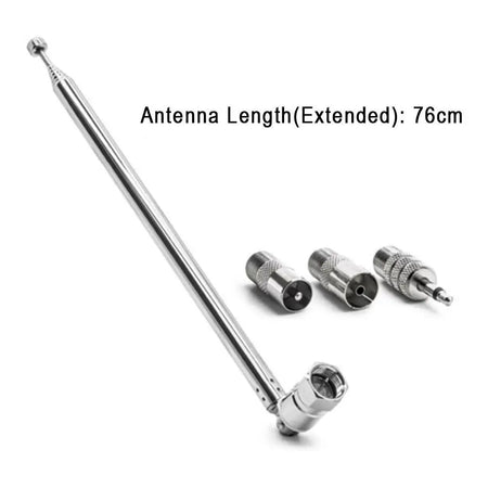CUJMH Rod Antenna &ndash; Extendable Up to 76cm for Improved FM Reception