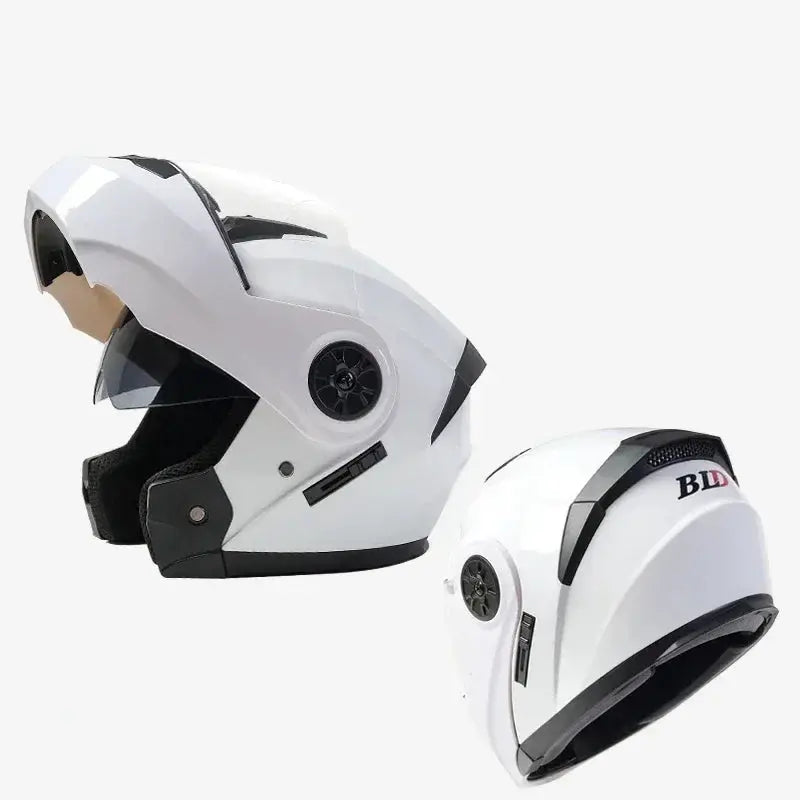 2024 New DOT Appoved High Quality Double Lens Flip Up Helmet Abs Full Face motocross Motorcycle Racing Helmet Unisex by InterCyprus Trading Ltd