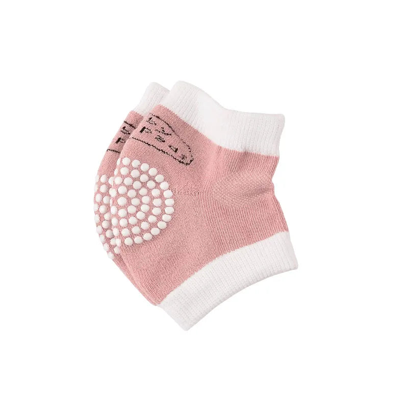HX01 Baby Crawling Knee Pads &ndash; Breathable Anti Fall Design Pink1 / 0-3Y