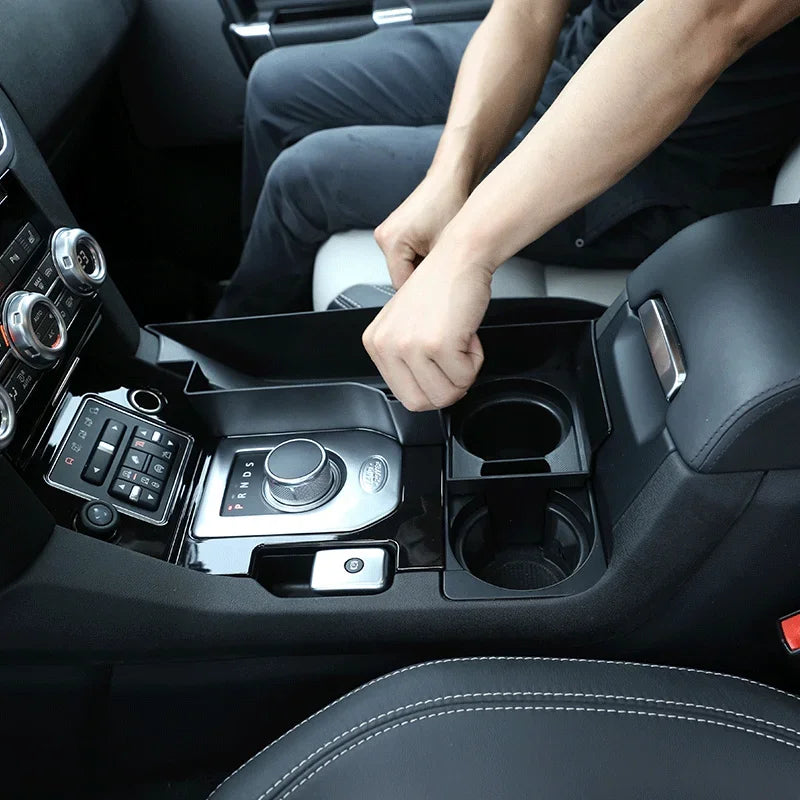Land Rover Discovery 4 ABS Črna Središnja Kontrolna Shranjevalna Škatla