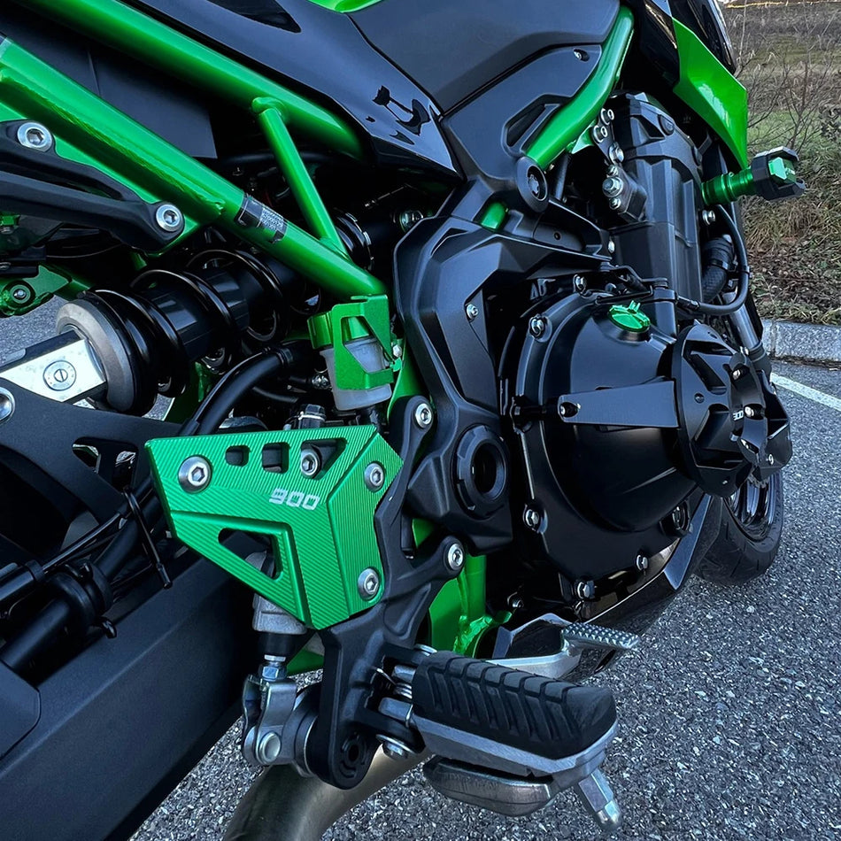 Ochranný kryt hliníkového stupačky zadní sady Kawasaki Z900