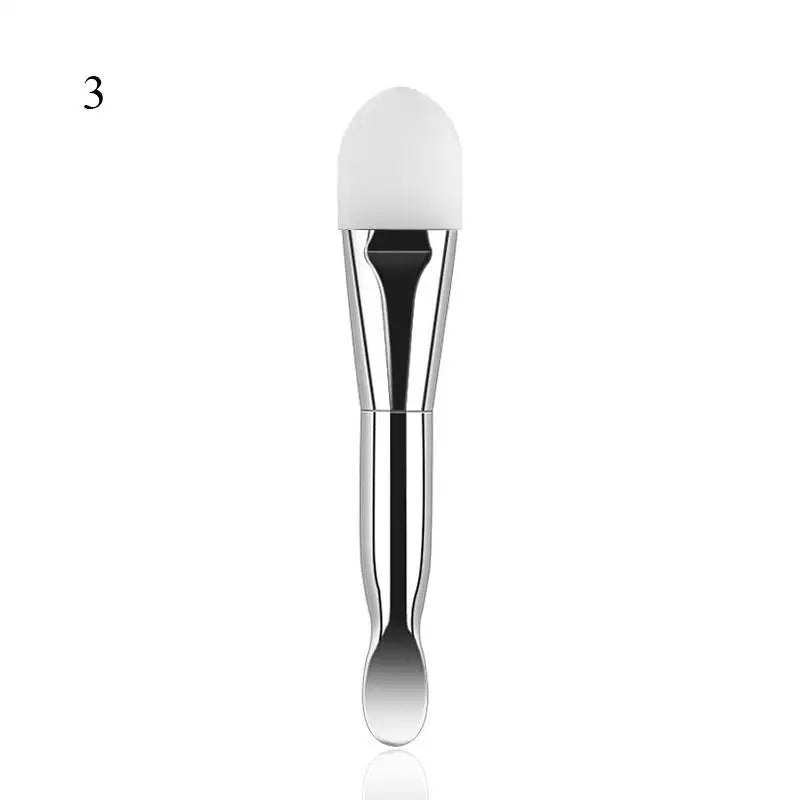 Double-Ended Silicone Face Mask Brush - Perfect for Foundation &amp; Concealer 3