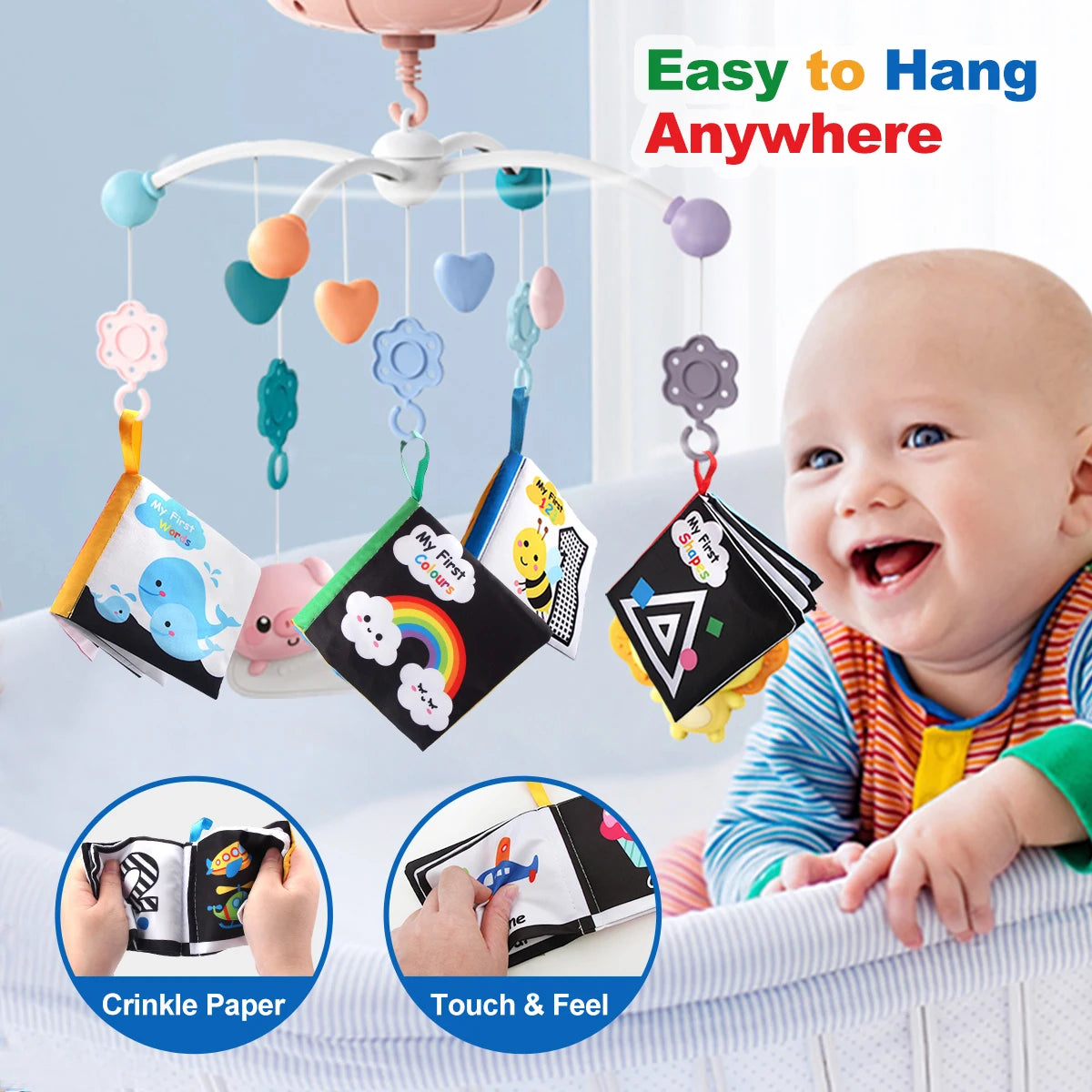 Coolplay Baby Soft Cloth Books &ndash; Safe And Educational Early Learning Toys
