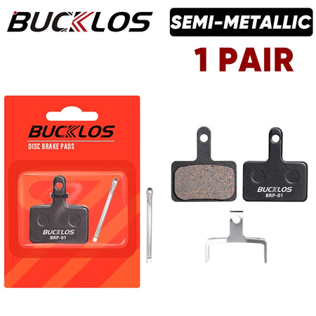 Bucklos BRP-01 &ndash; Semimetallic Brake Pads Shimano B01S B05S Semi-Metal 1Pair