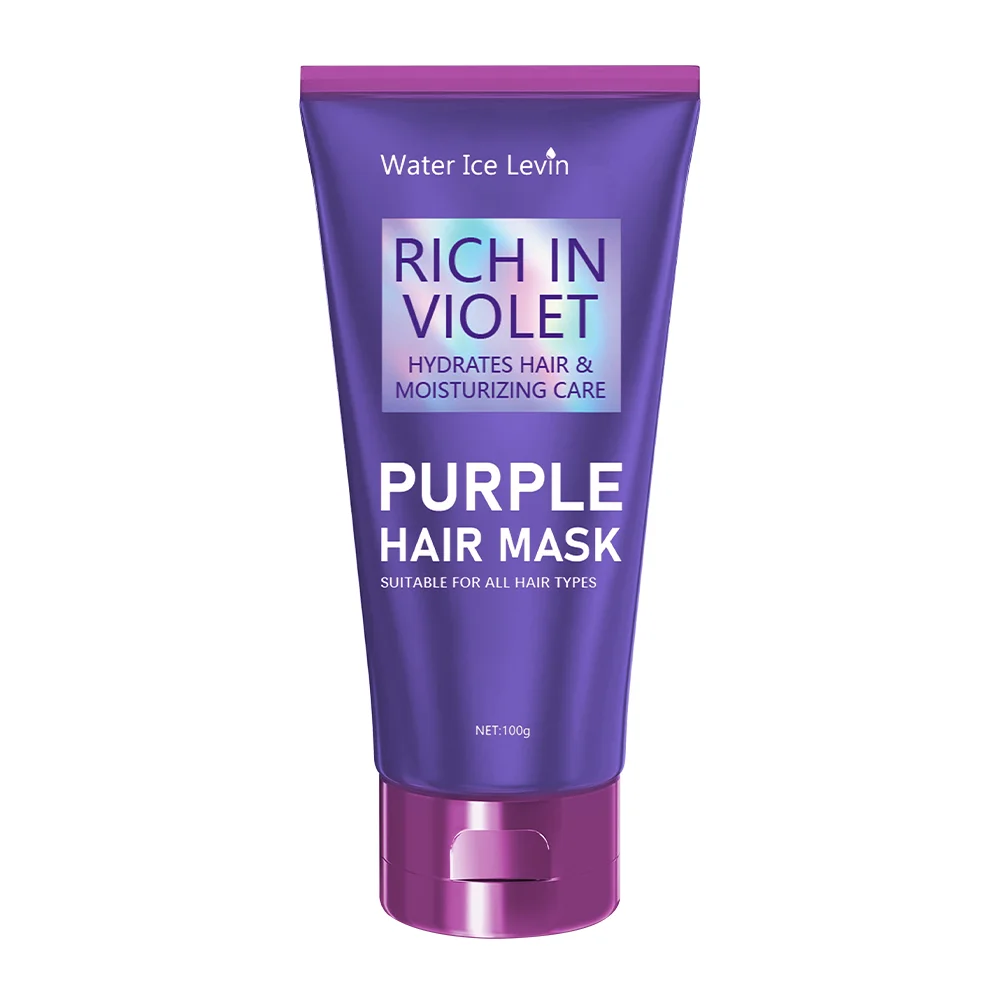 Purple Repair Hair Mask &ndash; Deep Nourishing Treatment for Frizzy Damaged Hair A