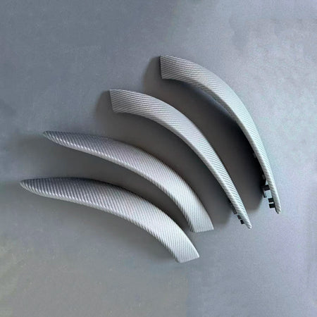 Real Carbon Fiber Interior Car Door Pull Handle Outer Cover Trim Shift Base For BMW 3 4 Series M3 M4 F30F34 F36 F32 F33 F80 F82 by InterCyprus Trading Ltd