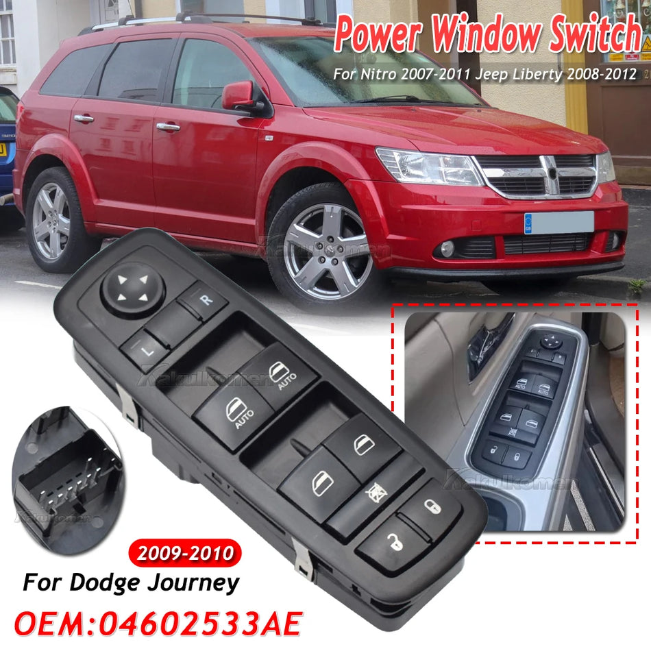 Διακόπτης παραθύρου για Dodge Journey 2009-2010, Jeep Liberty 2008-2012