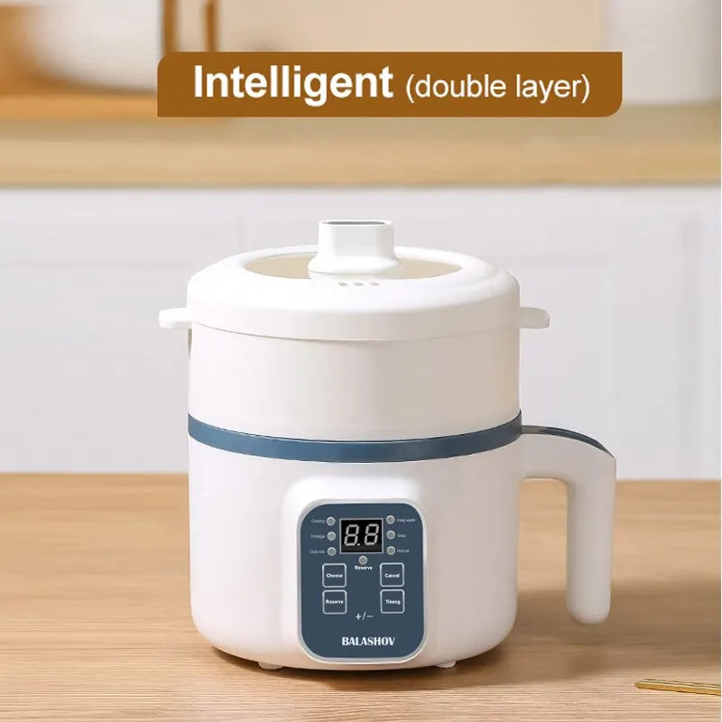Electric Rice Cooker 220V Multi-Layer Non-Stick Smart Cooker 200444-InDouble / 220-230 volts / European regulations