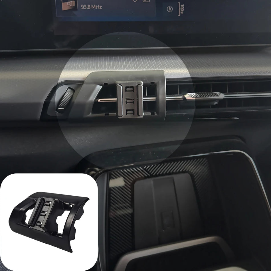 BMW IX1 Trådlös Laddning Bil Telefonhållare Gravitation Bas