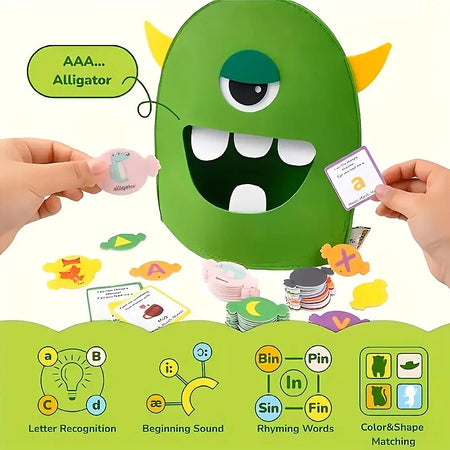 Montessori Alphabet Toy Set &ndash; ABC Letters With Flash Cards