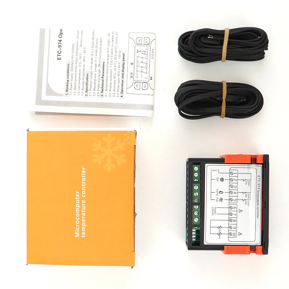 ETC-974 Temperature Controller - Refrigerator Defrosting