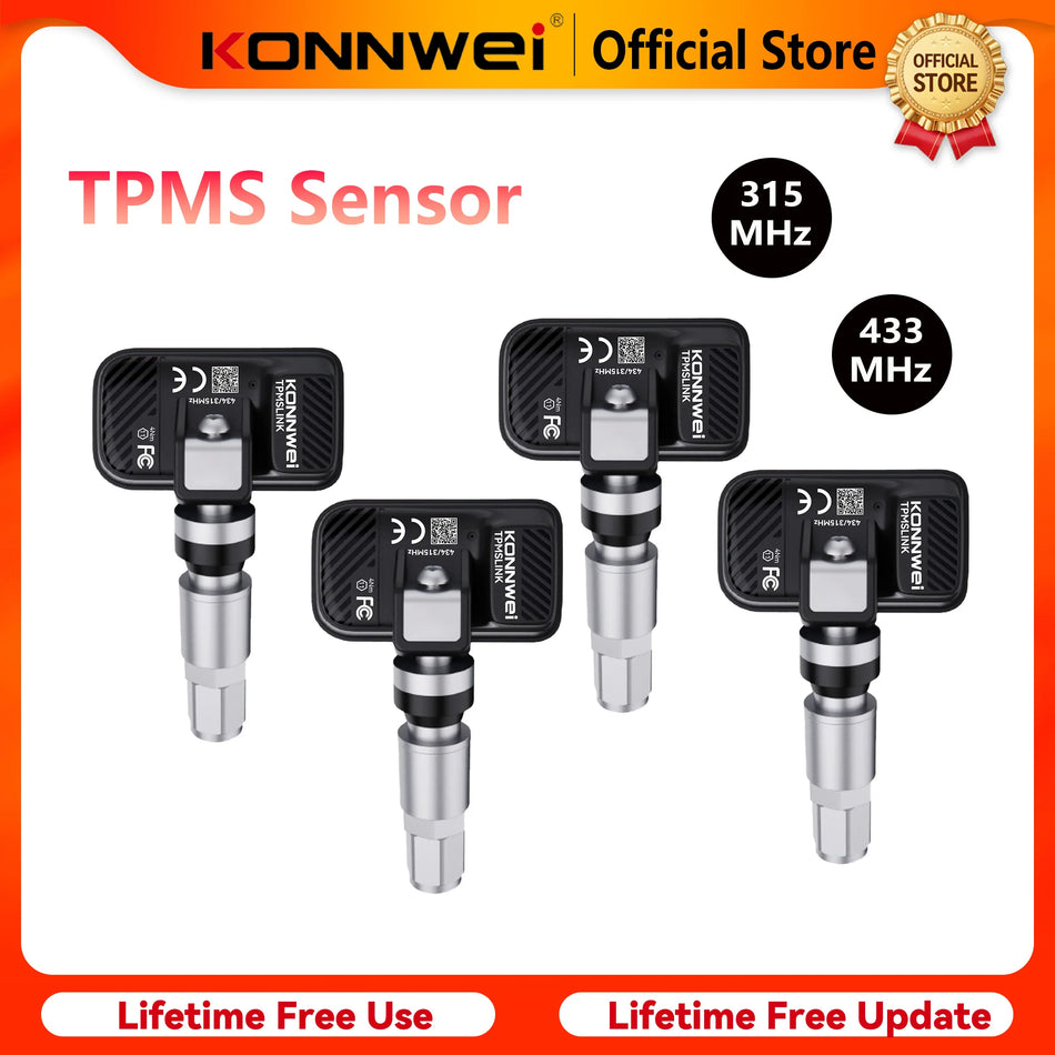 Strumento di programmazione TPMS con riapprendimento OBD wireless a doppia frequenza per auto