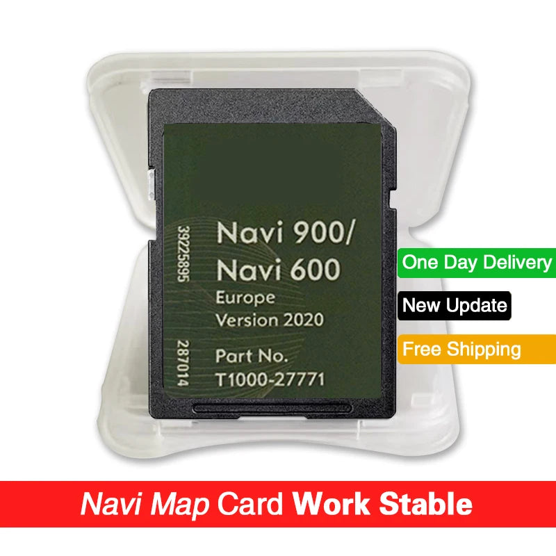 Opel Navi 900 600 GPS SD Card - UK Europe Maps 2021 Update CHINA / for Opel 600 900