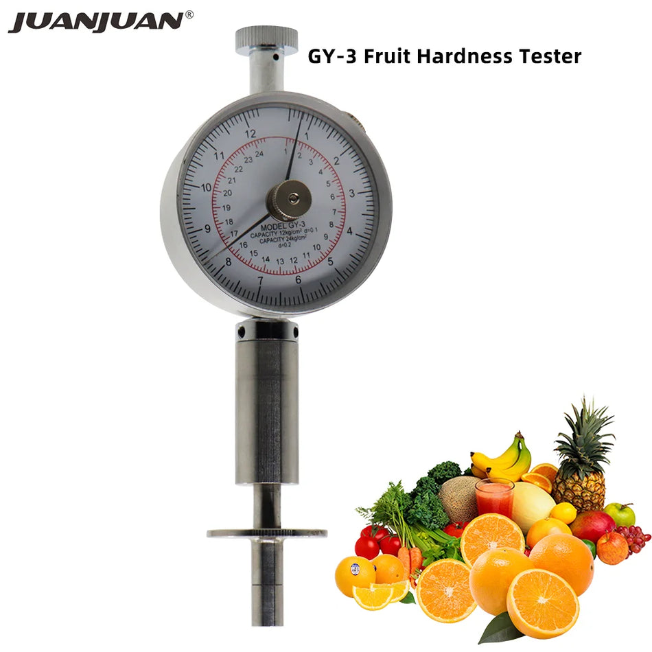 Portable Pointer Fruit Hardness Tester GY-3 &ndash; Smart Readout