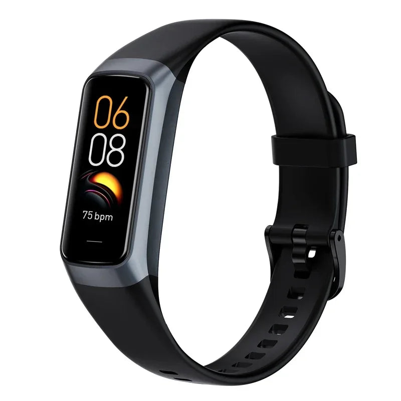 Amoled Color Screen Smart Watch &ndash; Heart Rate And SpO2 Black