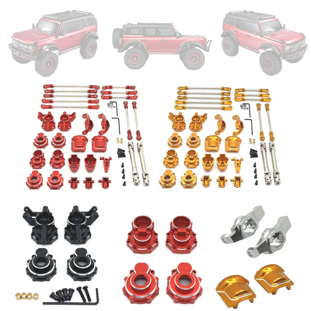 WLtoys 1/10 Metal Upgrade Kit for 104006 RC Car &ndash; Durable