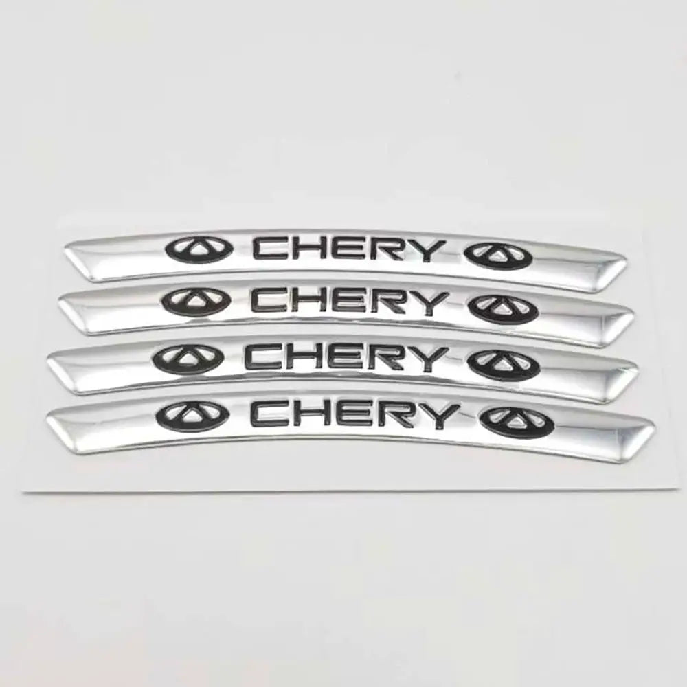 3D Aluminum Wheel Hub Emblems for Chery Tank Geely MG Lynk Co Haval by InterCyprus Trading Ltd