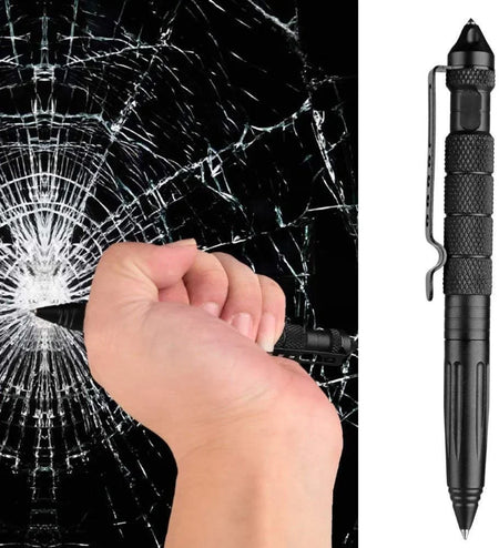 Tactical Self-Defense Pen - Multifunctional Emergency Tool &amp; Window Breaker