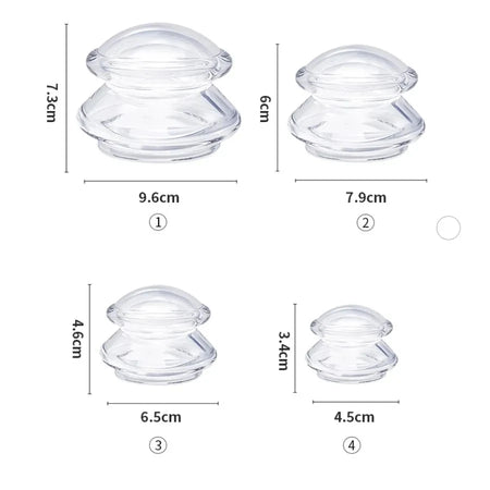 Silicone Massage Cups &ndash; Deep Tissue Relaxation Therapy