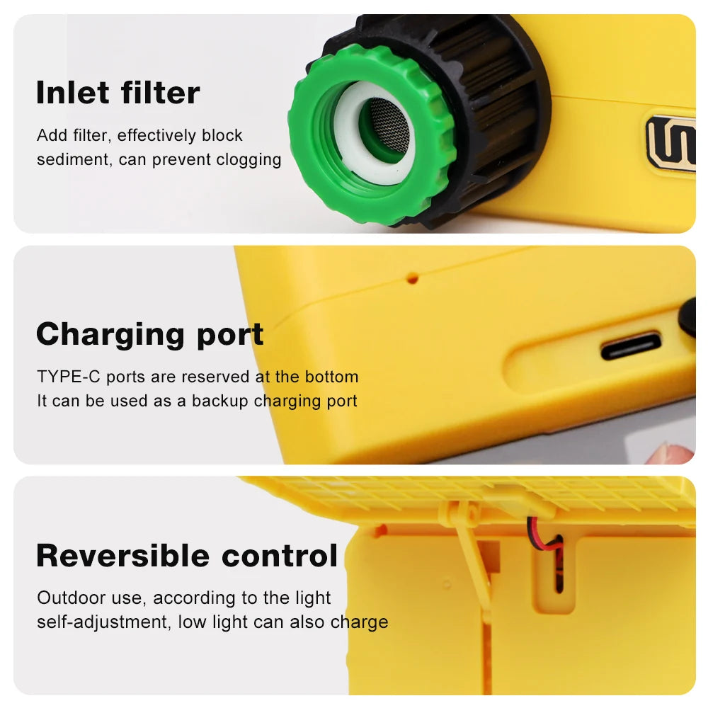 WIFI Solar Irrigation Timer &ndash; Smart Life App Control