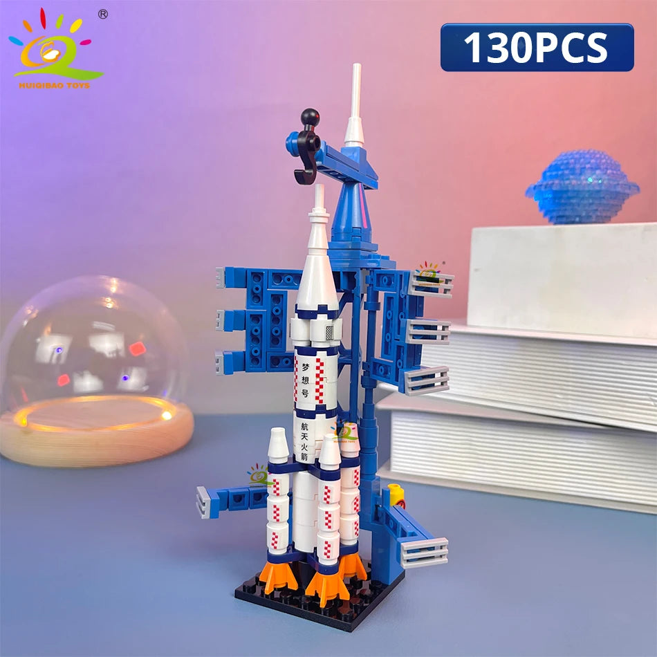 HUIQIBAO Aviation Spaceport Model Building Blocks Set 59 no box / CHINA